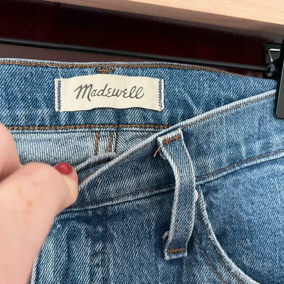 Women's Madewell Cali Demi-Boot Jeans Size 28 - Picture 3 of 6